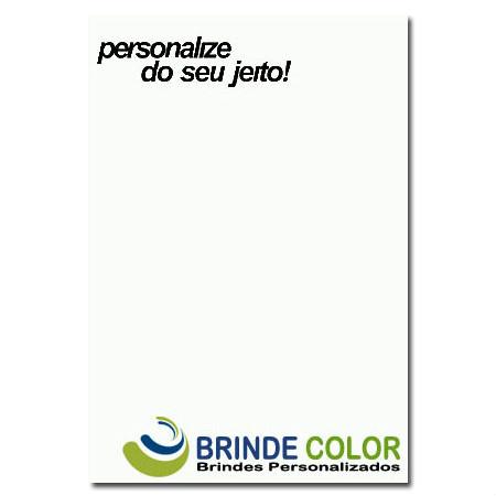 Bloco Ades. 10,2x15cm - Branco - 50 Folhas