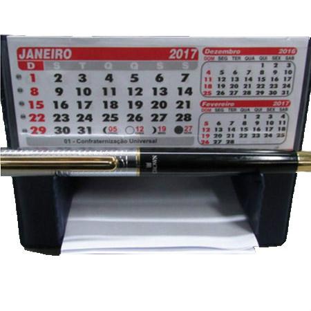 Calendário de Mesa e Lembrete Pequeno