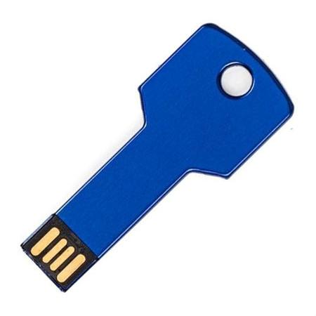 Pen drive alumínio formato chave