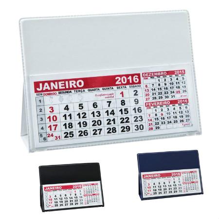 Calendário de Mesa PVC Grande