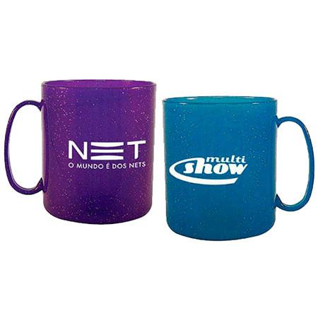 Caneca Glitter 400 ml